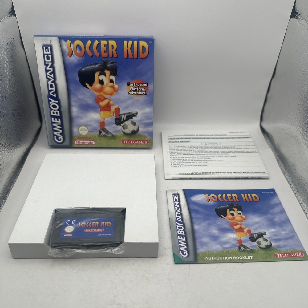 Soccer Kid GBA Nintendo Game Boy Advance TELEGAMES Excellent